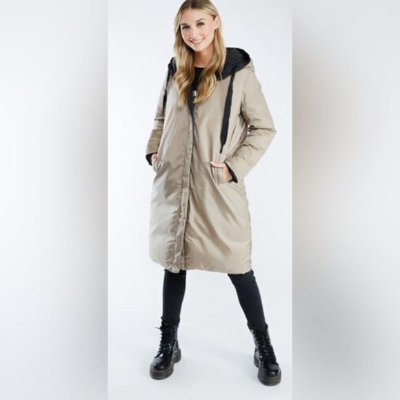 NWOT DEX Reversible Puffer Jacket - Picture 5 of 10